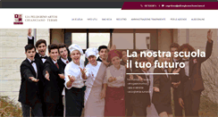 Desktop Screenshot of alberghierochianciano.it